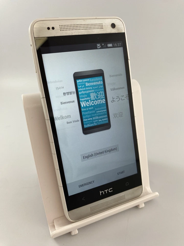 HTC One Mini silber entsperrt 16GB 4,3" 4MP Ultrapixel Android Smartphone - Bild 4 von 4