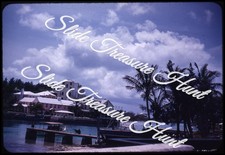 Coral Island Hotel Bermuda 35mm Slide 1950s Red Border Kodachrome