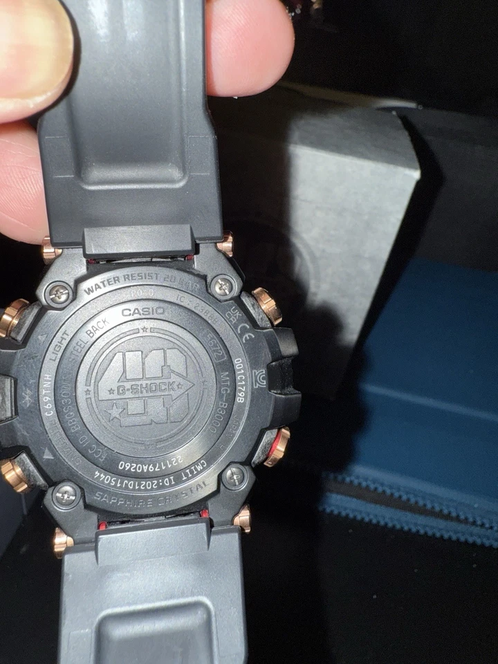 G-Shock MTG-B3000FR-1AJR Memorial Model 40th Anniversary Watch - Image 3 of 4