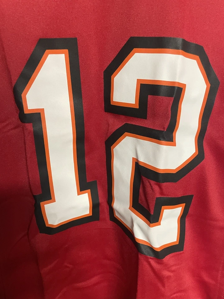 Camiseta para mujer Nike On Field Tampa Bay Buccaneers Brady #12 Super Bowl LV pequeña Foto 4 de 4