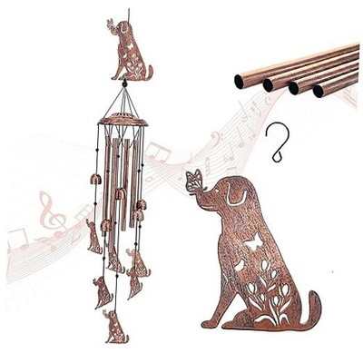 Wind Chimes Outdoor Gifts for Women/Men/Mom/Grandma/Wife/Friends Birthday Dog