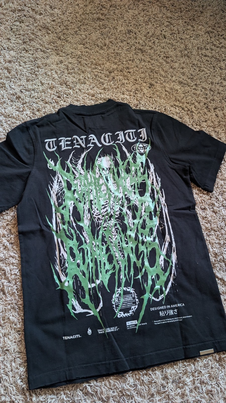 TENACITI STUDIOS GHOST tee Small SOLD OUT 🔥🔥 image 2