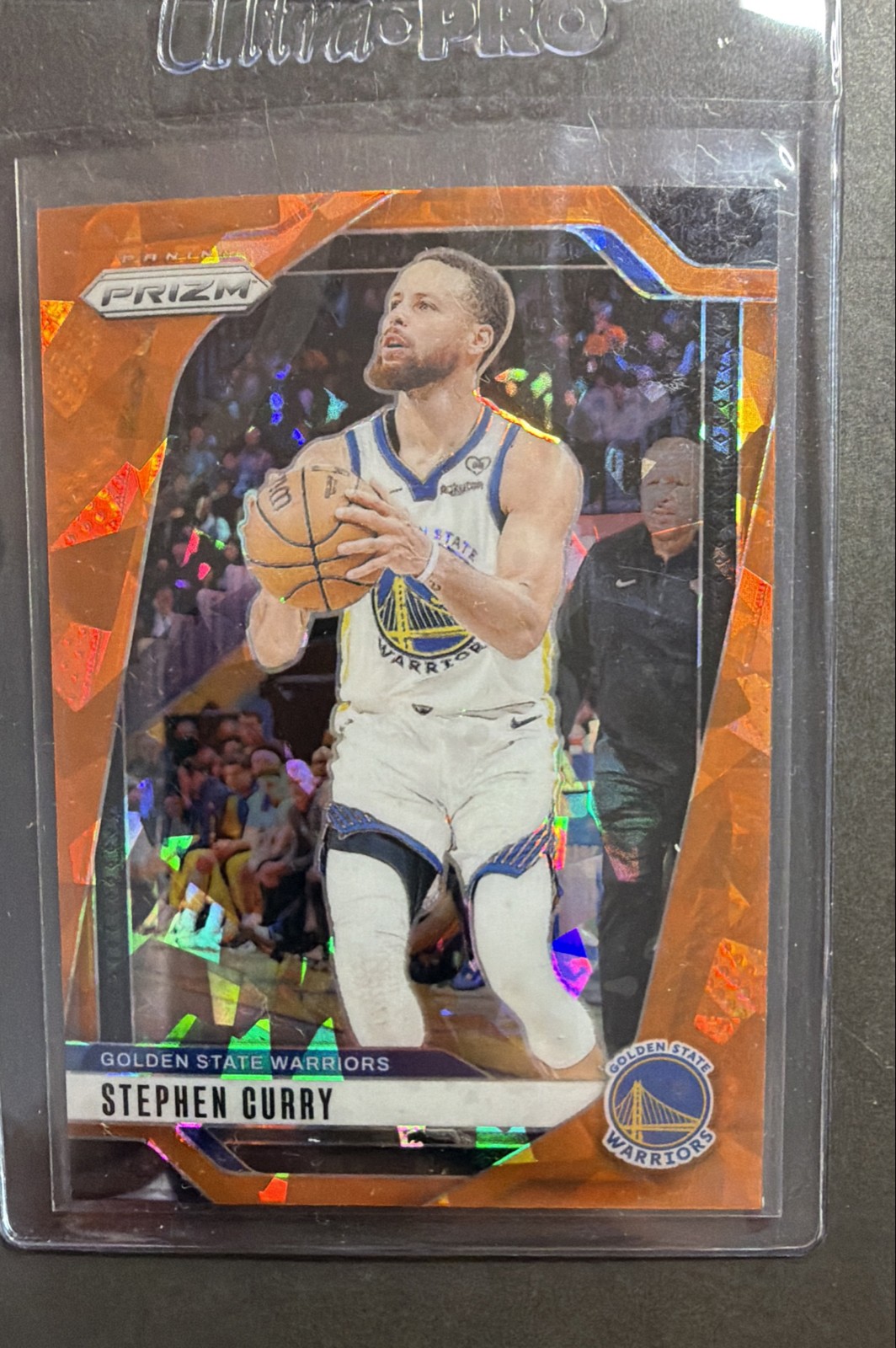2024-25 Panini Prizm - Stephen Curry #134 Orange Ice Prizm