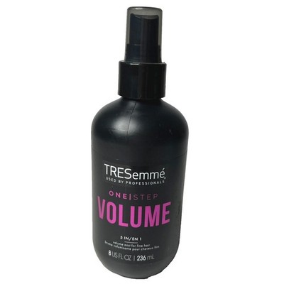 Tresemme One Step 5-In-1 Volume Mist Fine Hair 8oz --not tested on animals