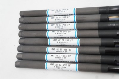 Mitsubishi Mmt 95S Stiff #3-PW Iron Shaft Set 8Pc Uncut Pulls .355