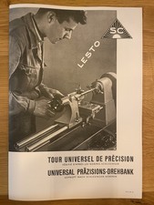 Zubehör-Katalog Lesto Scintilla Scinta Cintra Drehbank