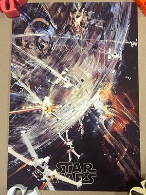 版画 John Berkey by STAR WARS\"X-wing Assault\" John Berkey by STAR WARS