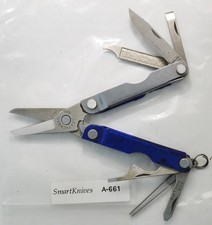 Leatherman Micra (policarbonato blu) - usato, discrete/buone condizioni #A661