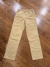 Lands' End Boys Iron Knee Pull-On Chino Twill Pants - Youth Boys