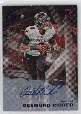 2022 Chronicles Purple Signatures 30/49 Desmond Ridder #GK-4 Rookie Auto RC 0nr3