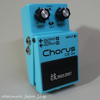 ギター BOSS WAZA CRAFT CE-2W Boss CE-2W Chorus Waza Craft Premium Guitar Pedal Special Edition