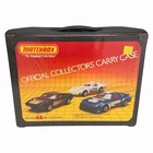 New ListingVintage 1983 Matchbox Official Collector's 48 Cars Case w/ 4 Blue Trays + Cars
