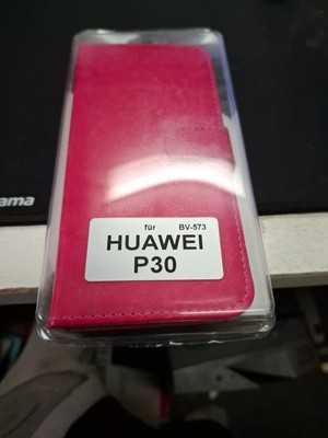 ECO Leather Bookcase Tasche Rosa Für Huawei P30