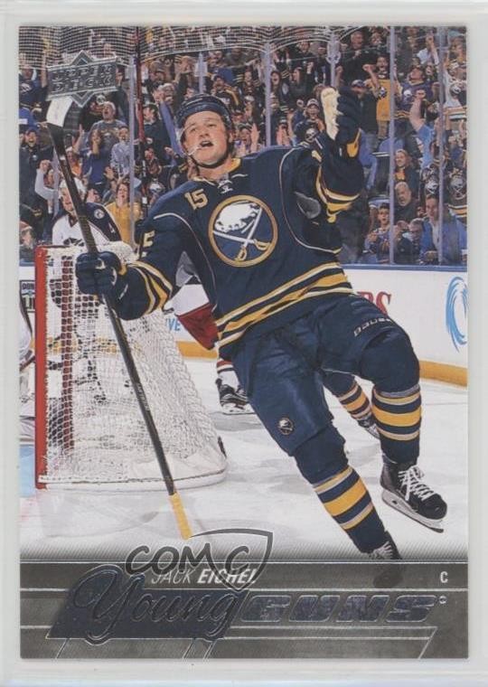 2015-16 Upper Deck Young Guns Jack Eichel #451 Rookie RC v6h