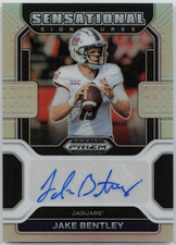2022 Panini Prizm Draft Picks Jake Bentley - Sensational Signatures #SS-JBE