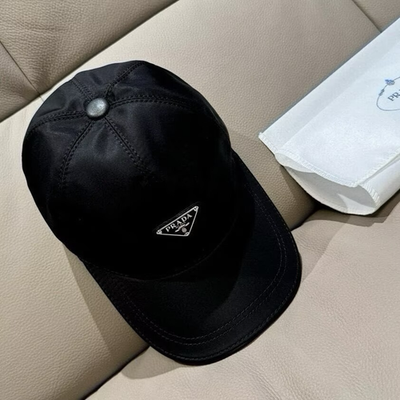 Prada Unisex Black Nylon baseball cap | adjustable size | Gift | eBay