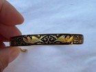 Anframa Damascene Bracelet and Earrings Set-Bird and Flower Motif — photo 4