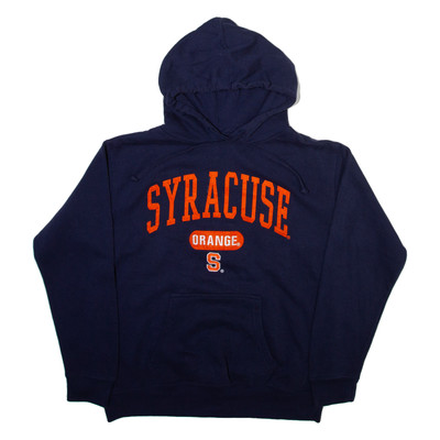 J.AMERICA Syracuse Damen Blau Hoodie Pullover USA Größe M