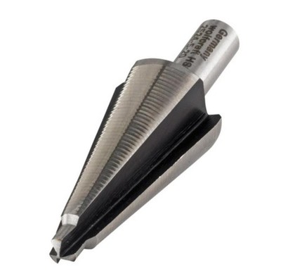 2524000 Wolfcraft HSS-Lochfräser, Schaft 10 mm Ø 5 - 20 mm - Kegelbohrer