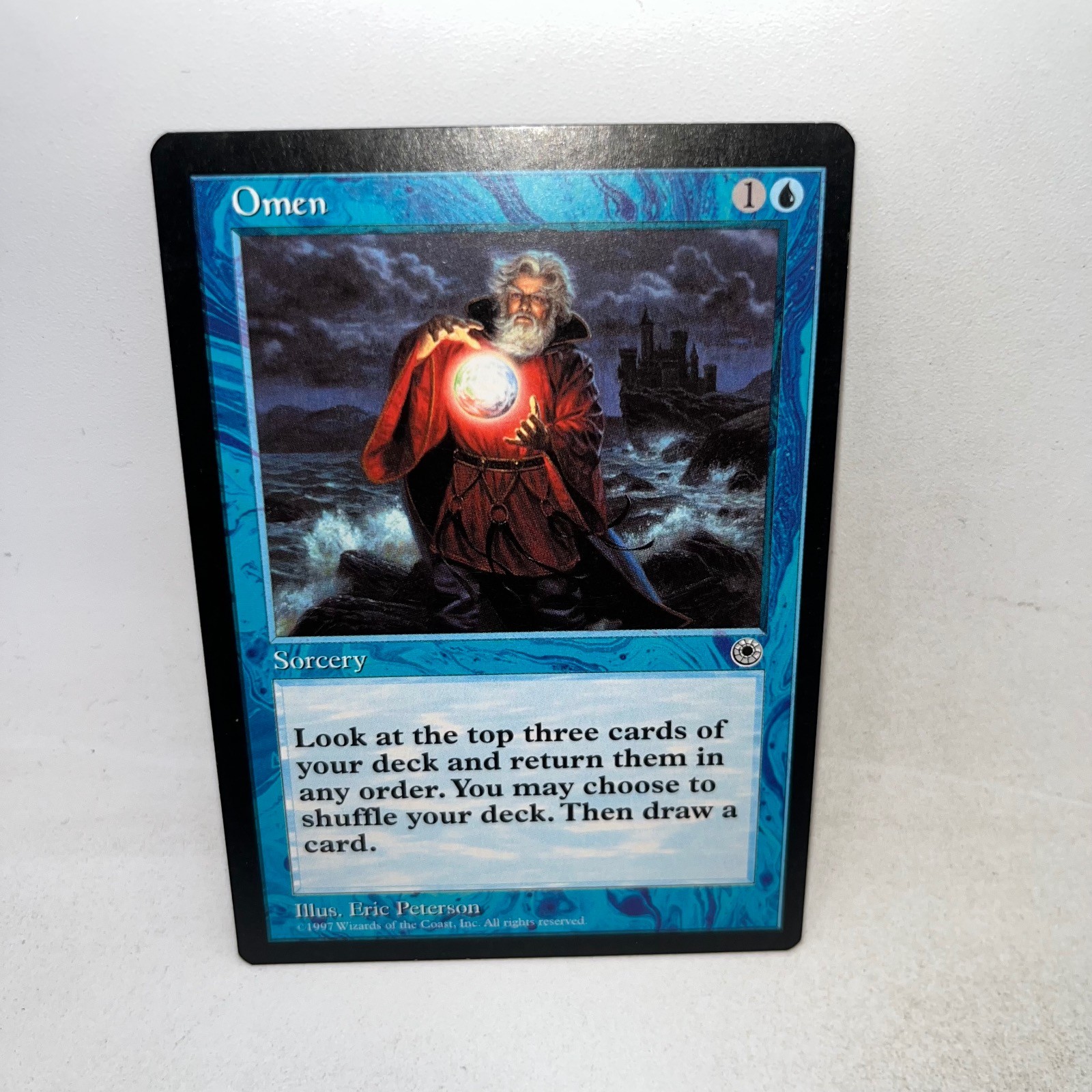 Omen Common Portal Magic: The Gathering Lightly Played