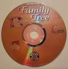 Family Tree Maker - Window 95/98 CD-Rom - Global Star Software - Loose CD Disc