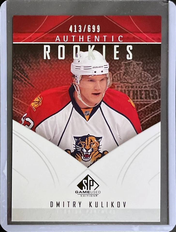 Dmitry Kulikov Rookie - 2009-10 Upper Deck SPGU Hockey - Numbered /699 - Bild 1 von 1