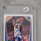 Panini 2018-19 NBA Hoops Tribute Stephen Curry Autographed #281 Warriors Card
