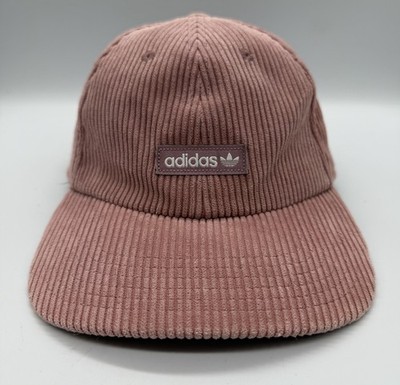 adidas Originals Relaxed Wide Wale Corduroy Baseball Hat Dusty Pink