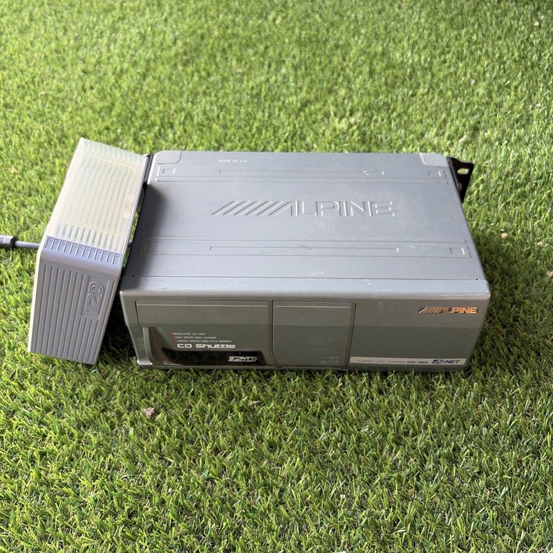 Alpine CHA 1204 High Speed Compact Disc Changer  (Read Description)