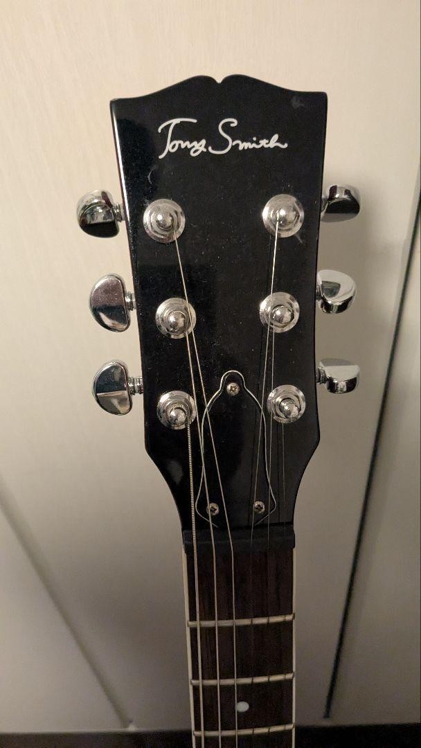 Tony Smith セミアコ ハードケース付き レッド ギター ES-335 Tony Smith セミアコ ハードケース付き レッド ギター ES-335