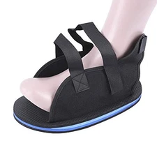 Post Op Gypsum Shoe Open Toe Fracture Boot Surgery Recovery Orthopedic Orthop...