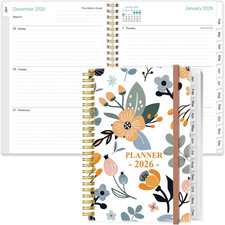 2026 Planner - Planner 2026 from January 2026 to December 2026, Weekly  Monthly
