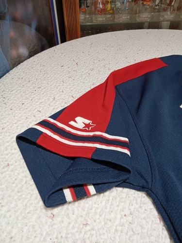 St. Louis Cardinals Rare Blue Mark McGwire Starter Jersey Men's L - Picture 4 of 13