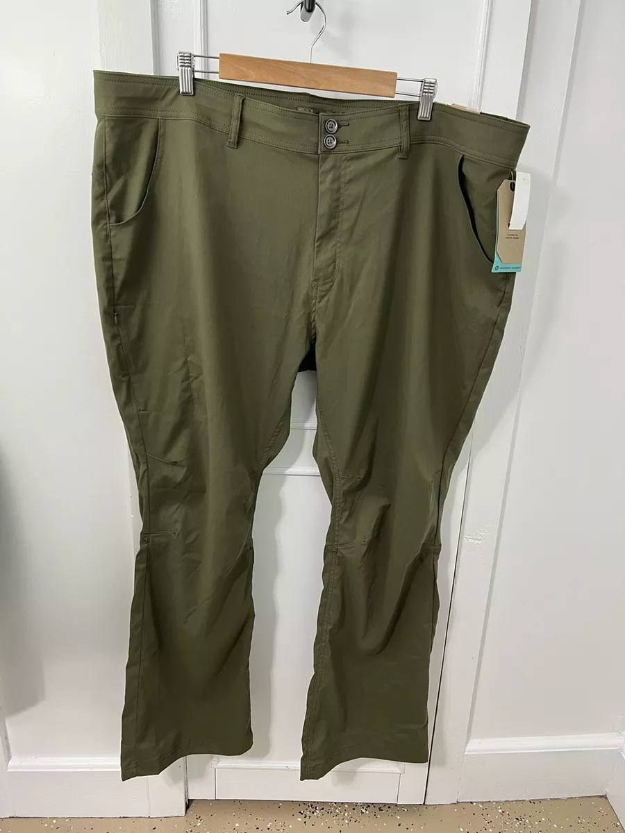 Prana Halle Hiking Pants Women's Plus Size 22 Cargo Green UPF 50+  Convertible