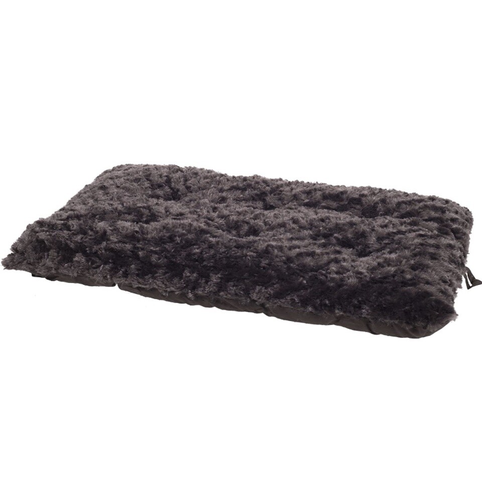 Petmaker Faux Fur Dog Pillow/Crate Pad Sleep Surface 42”x26” washable