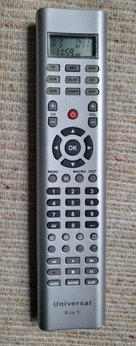 Télécommande Universelle 8 in 1 Remote Control SupportPlus URC-L-1870 ...