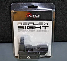 NEW Aim Sports Operator Edition Reflex Sight Red/Green 4 Reticle Pattern RT4-OE1