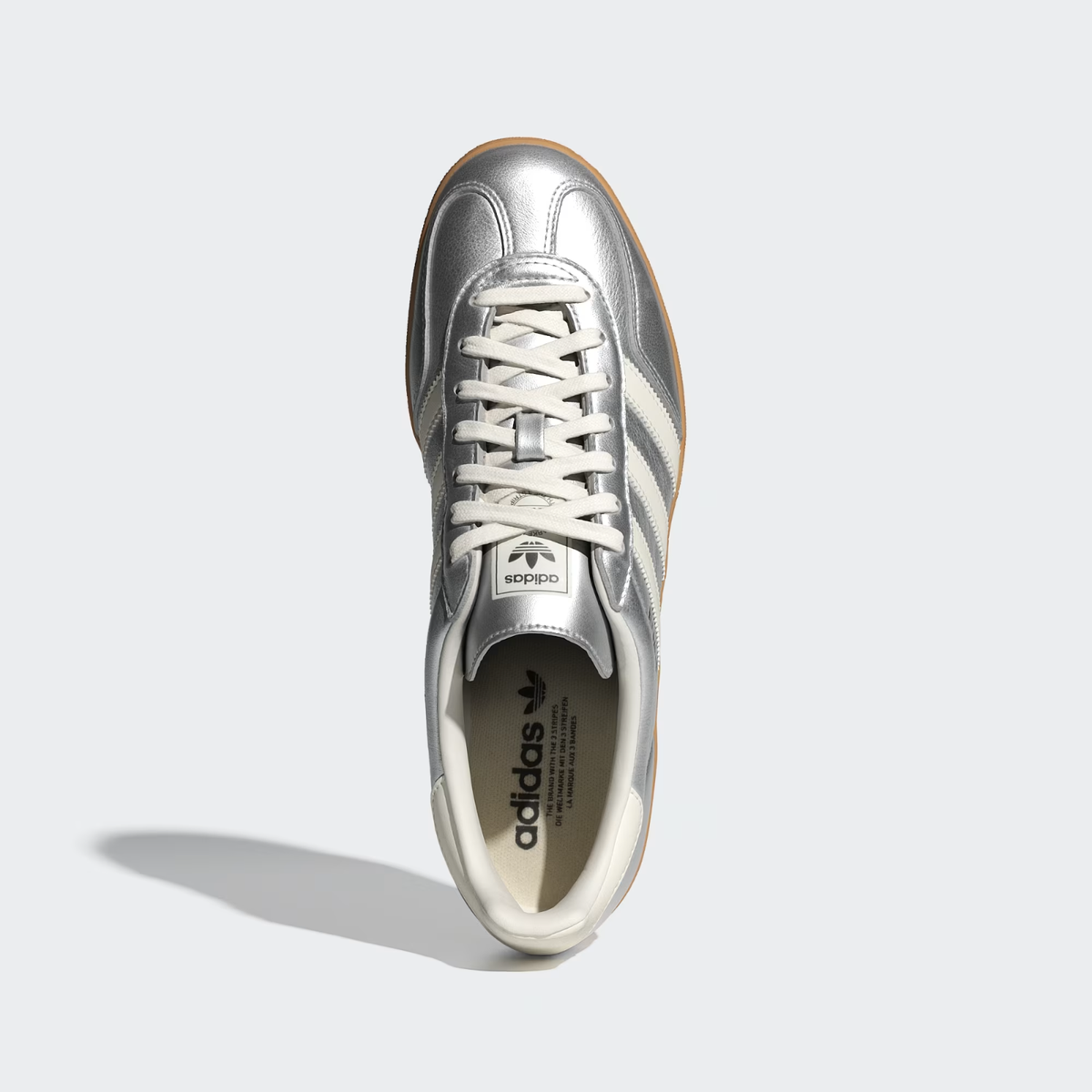 ★【Adidas】 Gazelle Indoor Silver★ Adidas Women's Gazelle Indoor Silver Dawn/Solar Yellow/Gum
