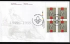 Canada FDC 1999 Quebec Bar Association 150 Years, UL inscription PB sc#1799