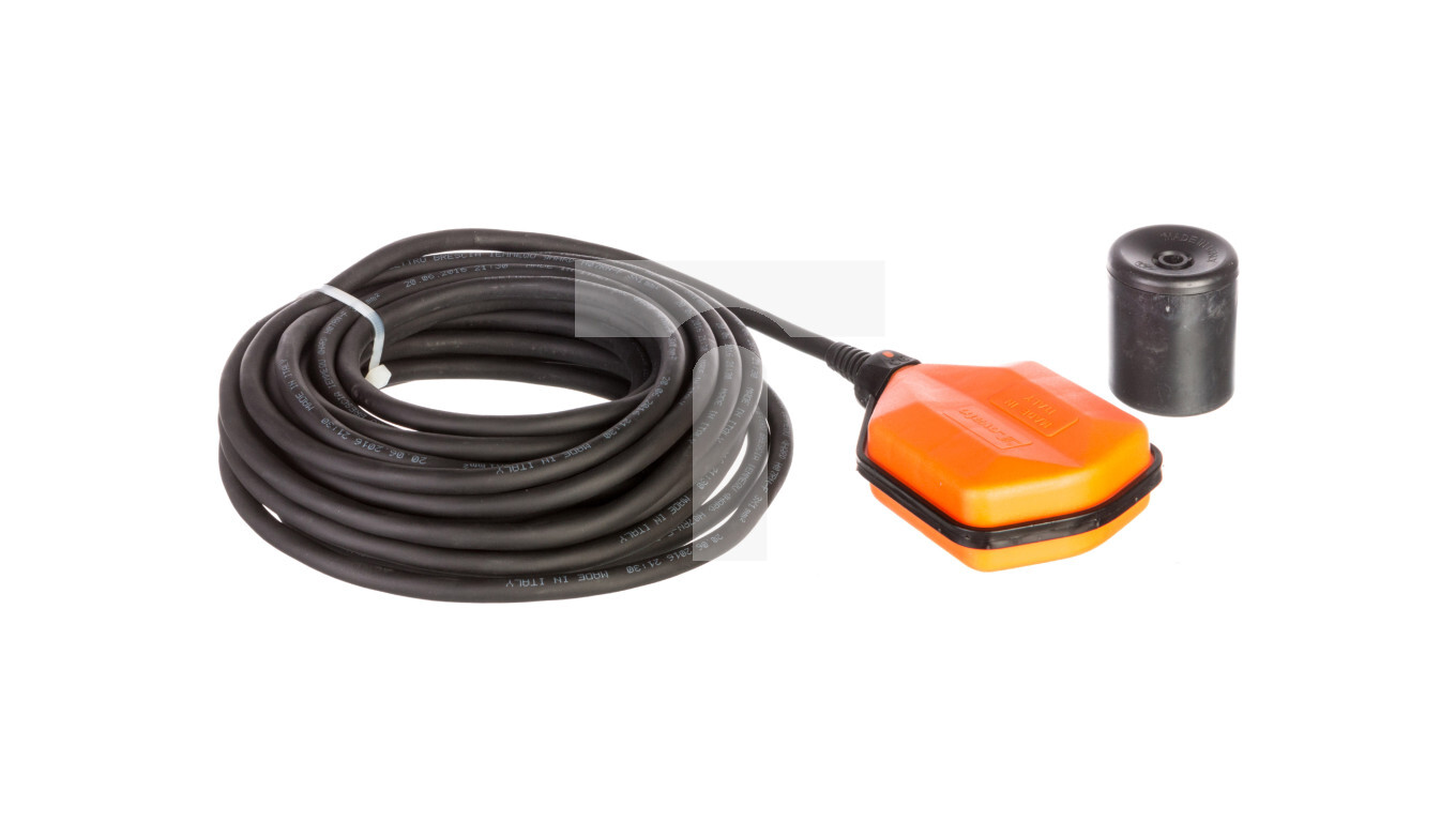 Float switch with 5m NEOPRENE cable for clean and gray water with counter /T2UK