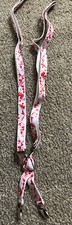 Halloween red bloodied Costume Gentlemans Clip Suspenders