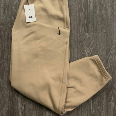 Nike x Billie Eilish Fleece Pants DQ7752-202 Mushroom/ Sequoia NWT