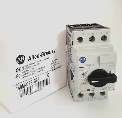 NEW Allen Bradley 140M-C2E-B63 Motor Protector Circuit Breaker 140MC2EB63