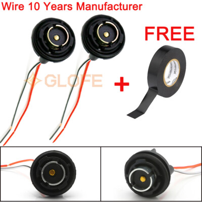 Universal Pigtail Wire Female Socket 1156 S Two Harness Back Universal Pigtail Wire Female Socket 1156 S Two Harness Back
