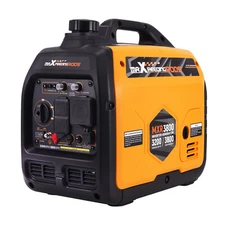 Portable 3200W Inverter Generator 58dB Low Noise Perfect for RV Trips Tailgating