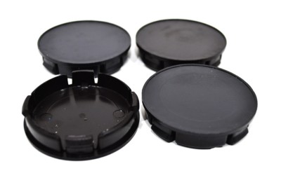 Coprimozzi Nero Carbonio - Set Da 4, Diametro 50 Mm, Per Cerchioni In Alluminio - Foto 5