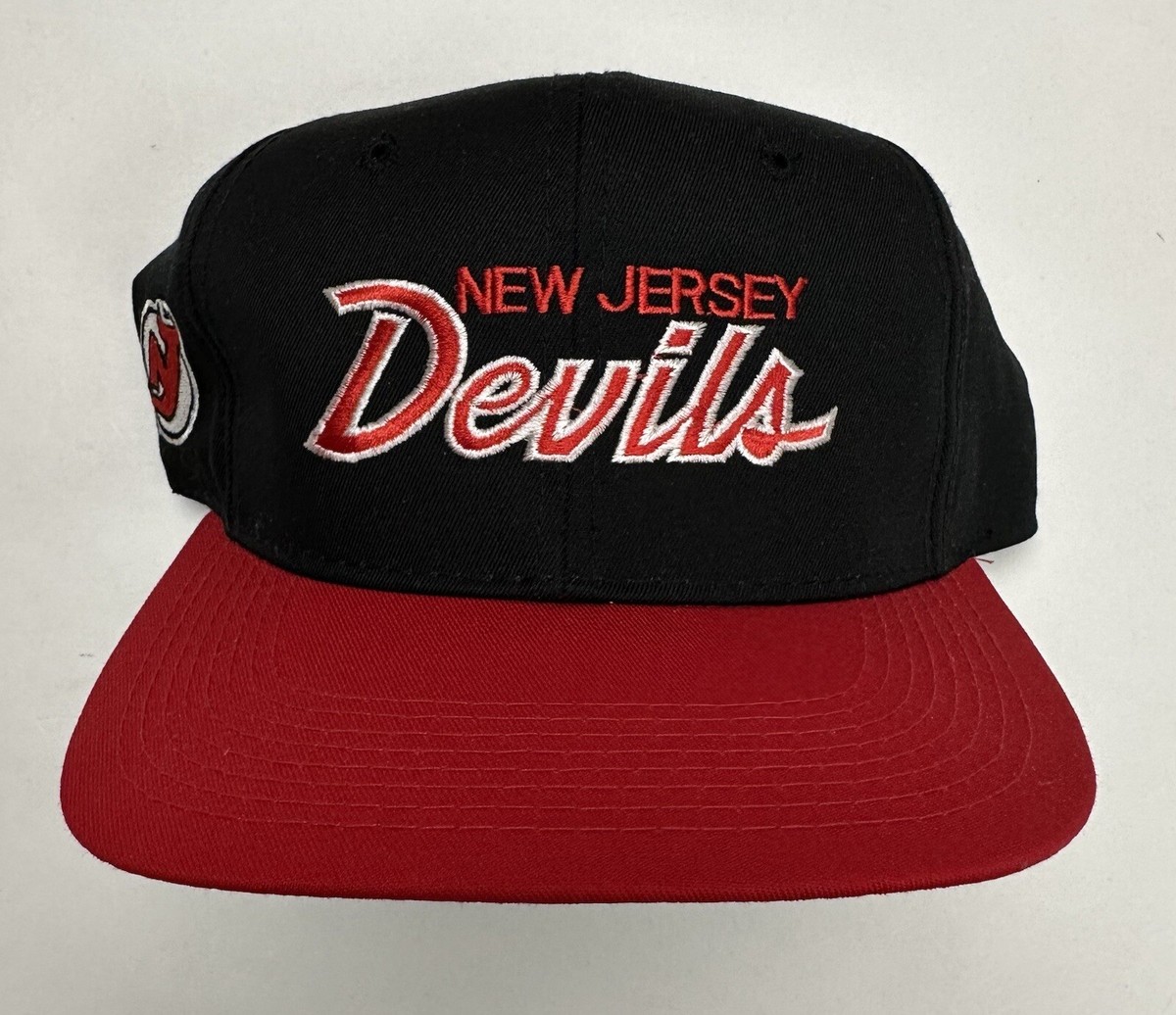 Vintage Sports Specialties New Jersey Devils NHL Twill Script Logo 