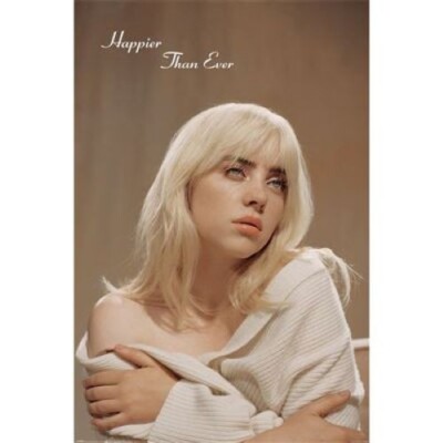 Poster Billie Eilish - Happier Than Ever 61x91,5cm NEU 15682