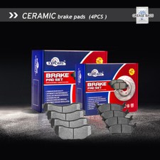 For 2012 - 2020 Ford F-150 Front + Rear Premium Ceramic Brake Pads