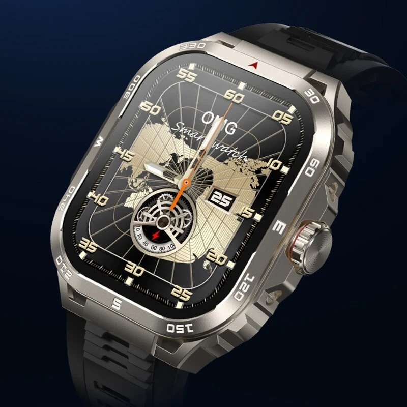 R4U Toughan Sport IP67 Smart Watch  Bluetooth Calls -AI -WK WH-03 2.01 inch - Picture 3 of 10